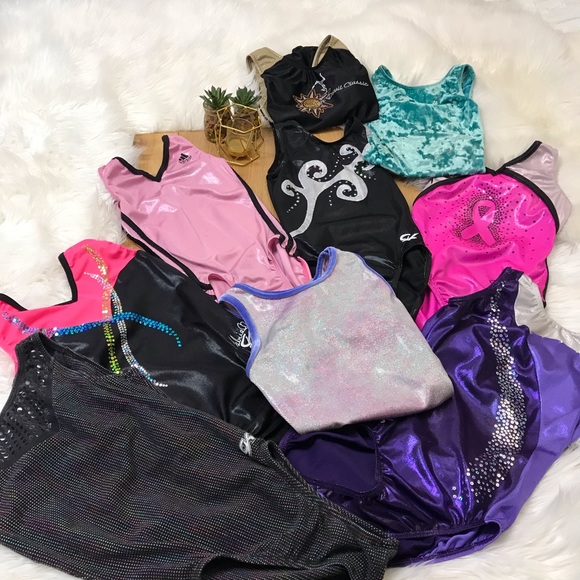 GK Other - GK Elite Dance Leotards Bundle of 9